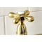 Kingston Brass KS1277AXBS Heritage Bridge Kitchen Faucet W/Brass Sprayer, Brass KS1277AXBS - alternate 5